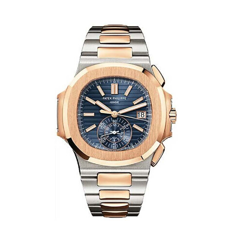 Replica Patek Philippe Stainless Steel and Rose Gold Men Nautilus 5980/1AR-001 replica Watch